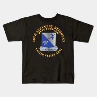 66th Infantry Regiment - DUI X 300 Kids T-Shirt